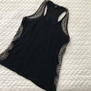 Banana Republic tribal print racer back tank top